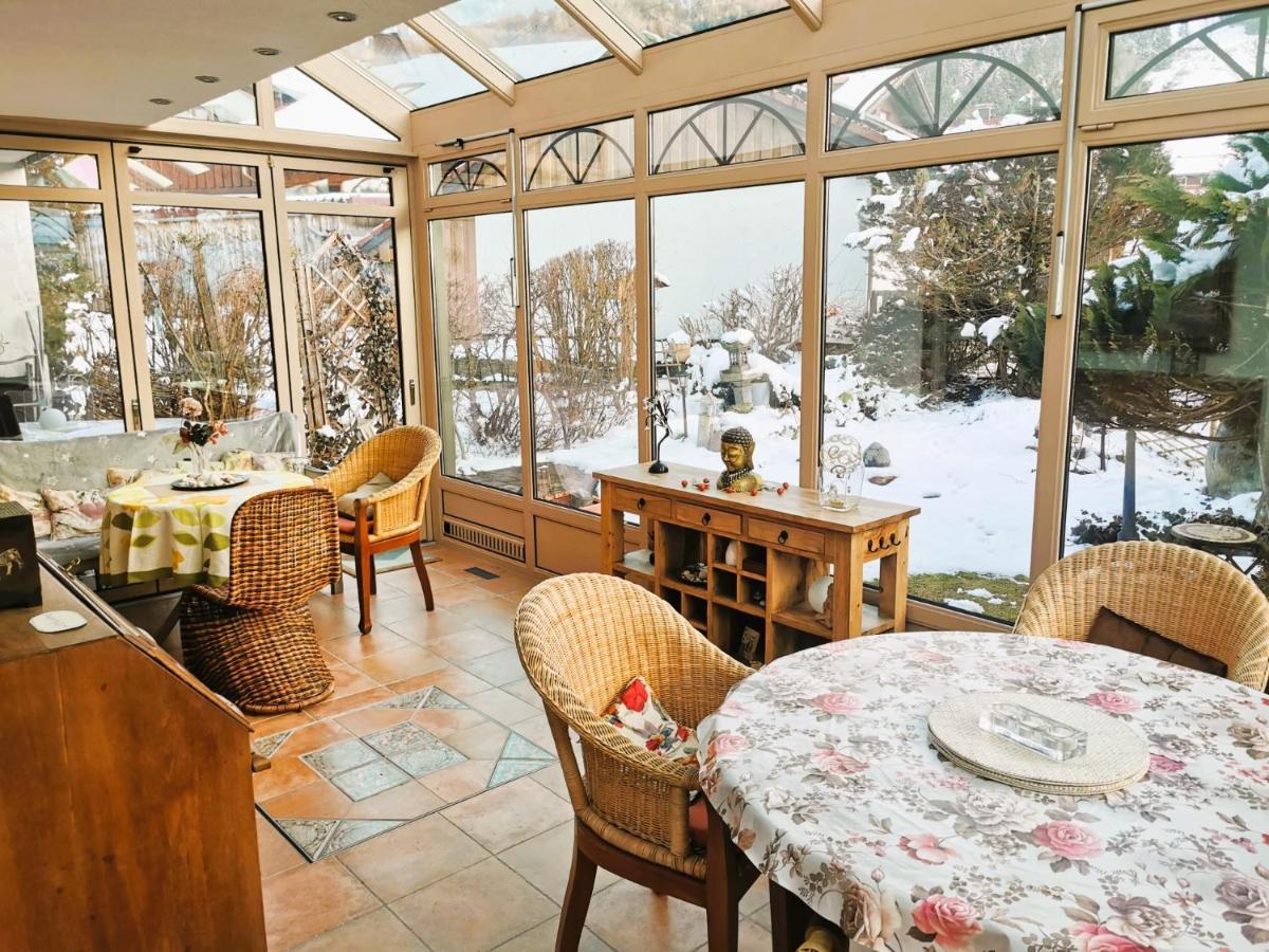 Konstanzer Bergblick mit Wintergarten Oberstaufen Eksteriør billede