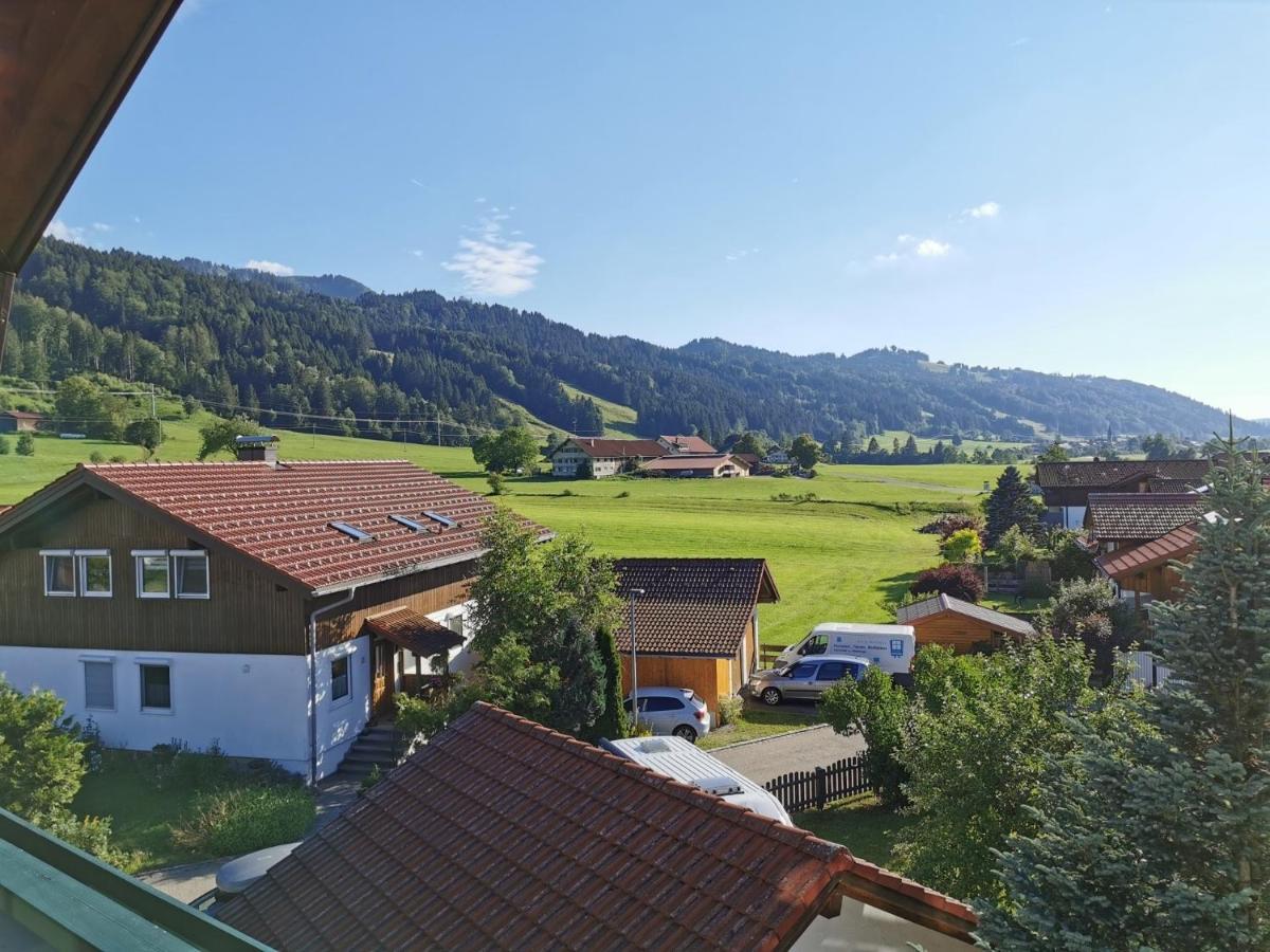 Konstanzer Bergblick mit Wintergarten Oberstaufen Eksteriør billede
